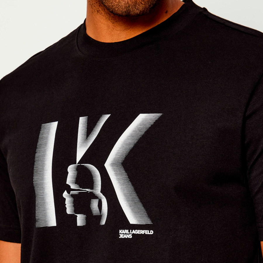 t-shirt-regolare-con-logo-k-felpa t-shirt-regolare-con-logo-k-felpa