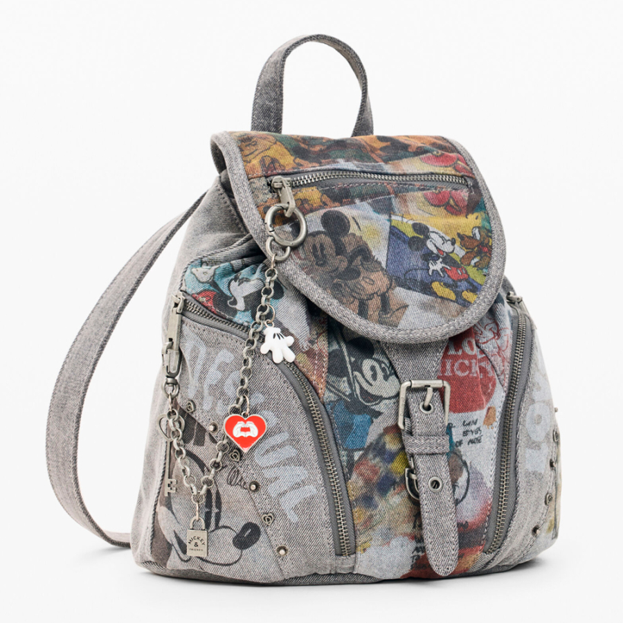 mochila-denim-mini-mickey mochila-denim-mini-mickey