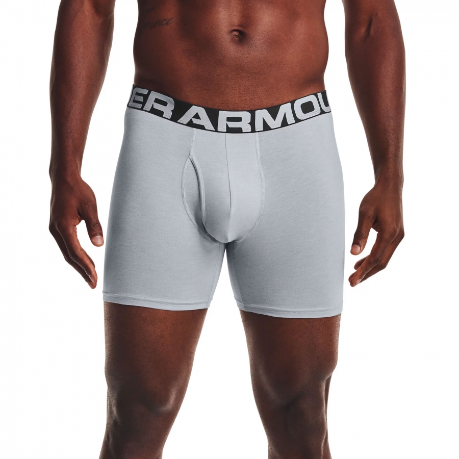 Pack 3 boxers Under Armour Charged Cotton 6In Pack 3 boxers Under Armour Charged Cotton 6In