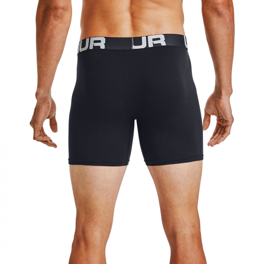 Pack 3 boxers Under Armour Charged Cotton 6In Pack 3 boxers Under Armour Charged Cotton 6In