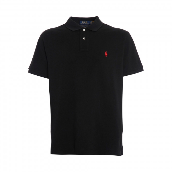 Ralph Lauren Polos Noir - Polo Basic Maille Noir - S - Ref 710782592001 94 €