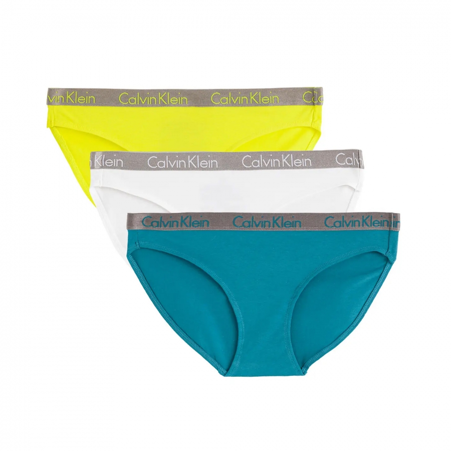 Confezione da 3 slip in cotone radiante Calvin Klein