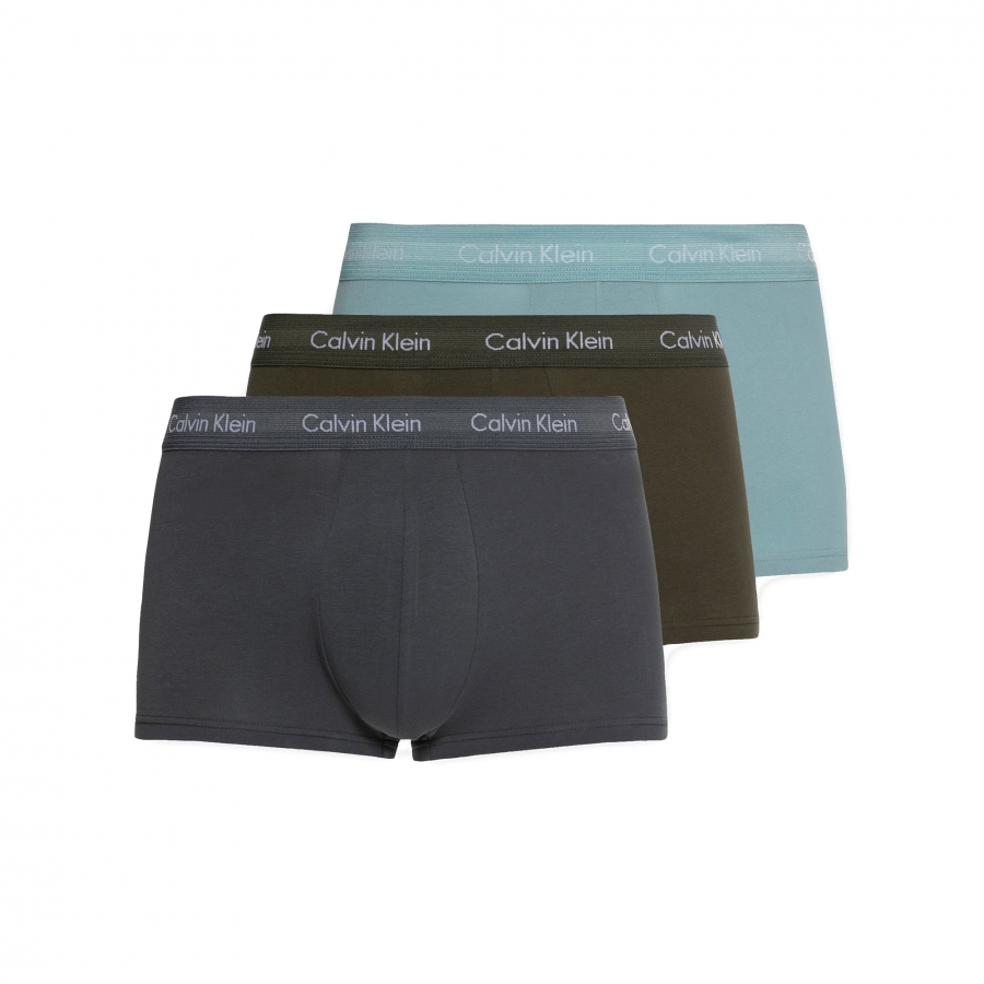 Confezione da 3 slip boxer in cotone elasticizzato Calvin Klein Confezione da 3 slip boxer in cotone elasticizzato Calvin Klein
