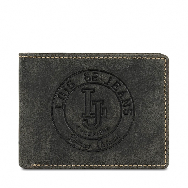 Lois PORTEFEUILLE LOIS BROCK EN CUIR NOIR - UNICA Noir- Ref 203111 20 €
